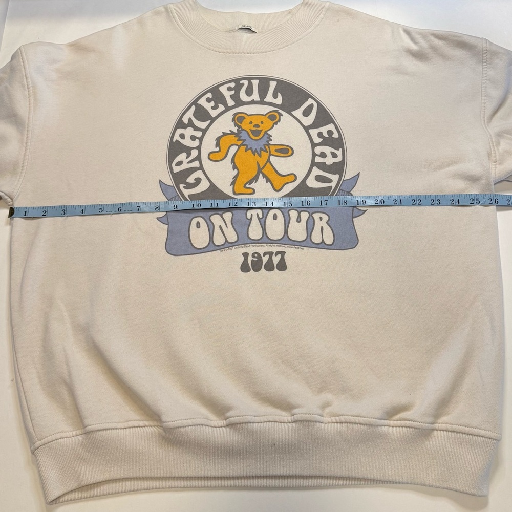 ABERCROMBIE & FITCH Soft Collection Grateful Dead Oversized Sweater Womens Large - Picture 4 of 11